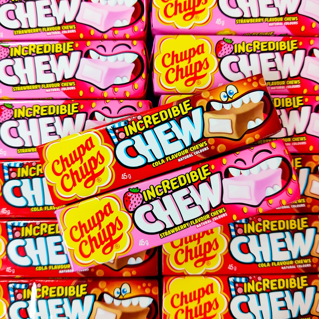 Not Specified Chupa Chups Incredible Chew 45g Novelty 3 Not Specified Chupa Chups Incredible Chew 45g Novelty