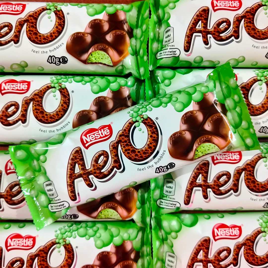 Not Specified Aero Bar 40g American Candy 4 Not Specified Aero Bar 40g American Candy