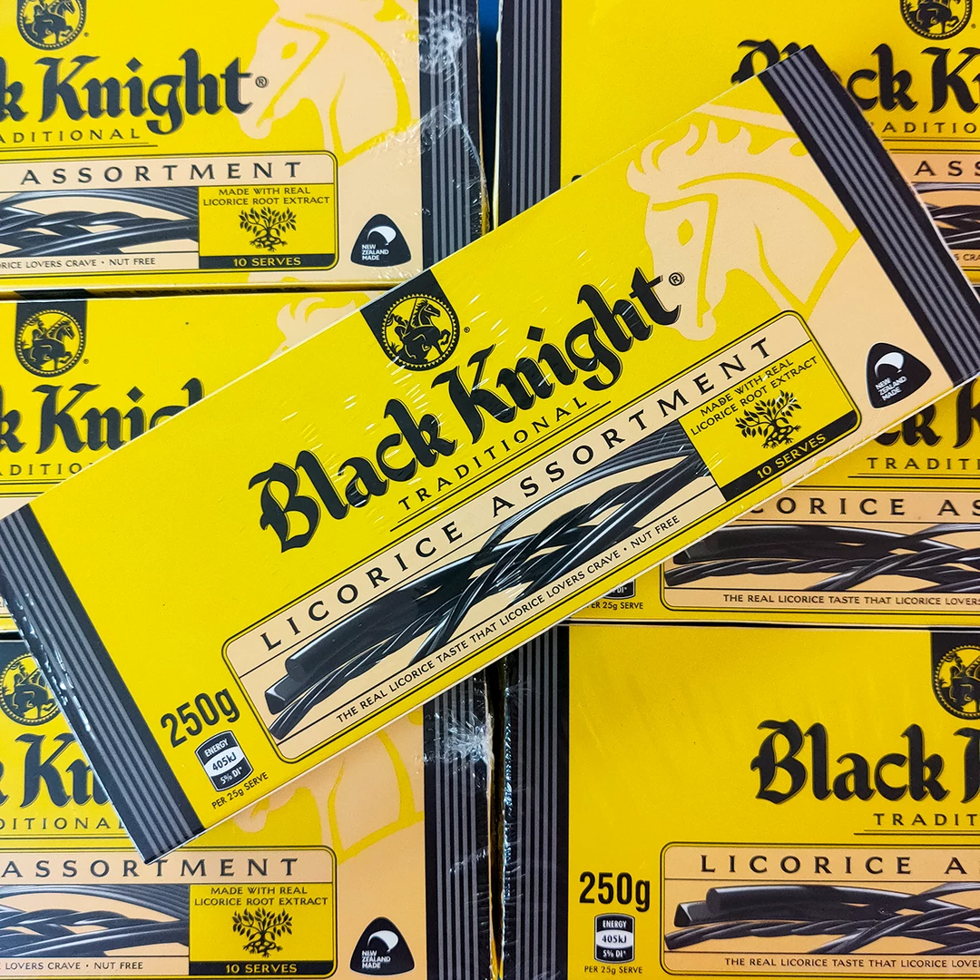 Licorice Assortment 250g Black Knight 3 Licorice Assortment 250g Black Knight