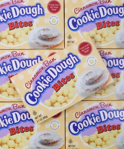 Not Specified Cinnamon Bun Cookie Dough Bites 88g American Candy