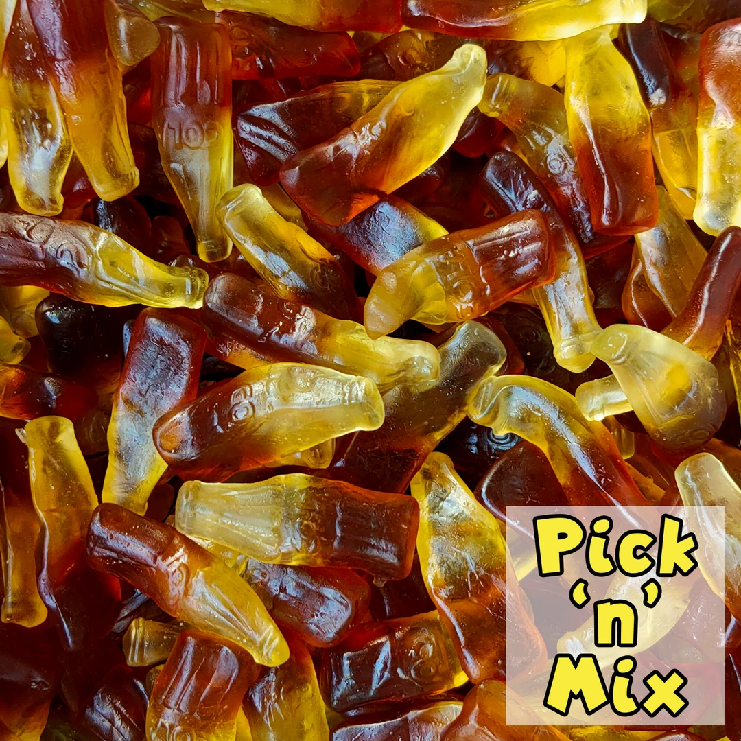 Not Specified Cola Bottles 100g (Pick N Mix) 3 Not Specified Cola Bottles 100g (Pick N Mix)