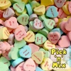 Not Specified Conversation Hearts 100g (Pick N Mix) 2 Not Specified Conversation Hearts 100g (Pick N Mix)