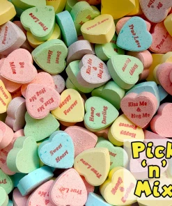 Not Specified Conversation Hearts 100g (Pick N Mix)