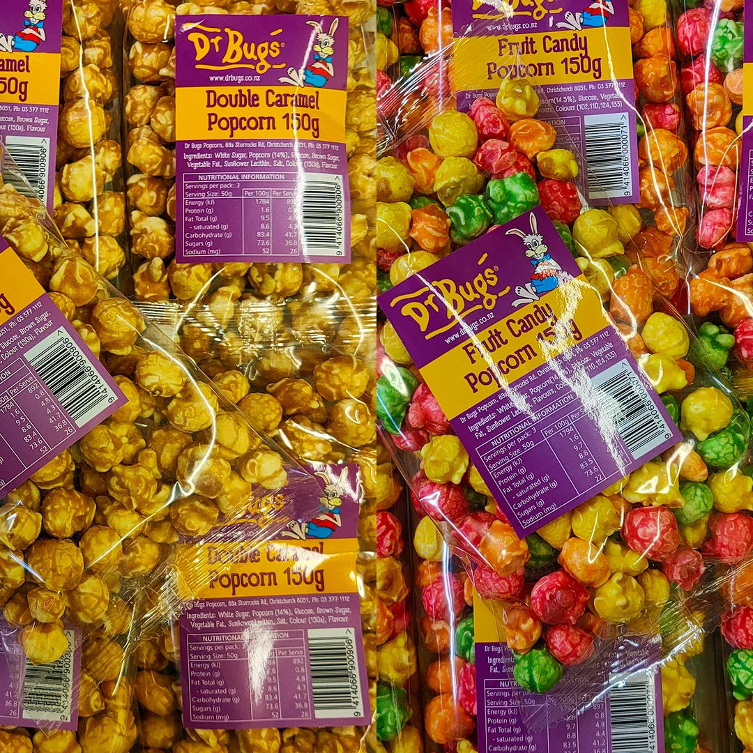 Not Specified Dr Bugs Popcorn 150g NZ Made 3 Not Specified Dr Bugs Popcorn 150g NZ Made