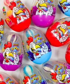 Not Specified Egg Lollipop Dipper With Sour Powder 30g Lollipops