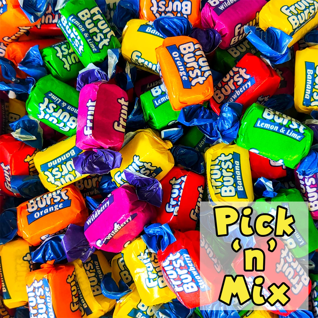 Not Specified Fruit Bursts 100g (Pick N Mix) 3 Not Specified Fruit Bursts 100g (Pick N Mix)
