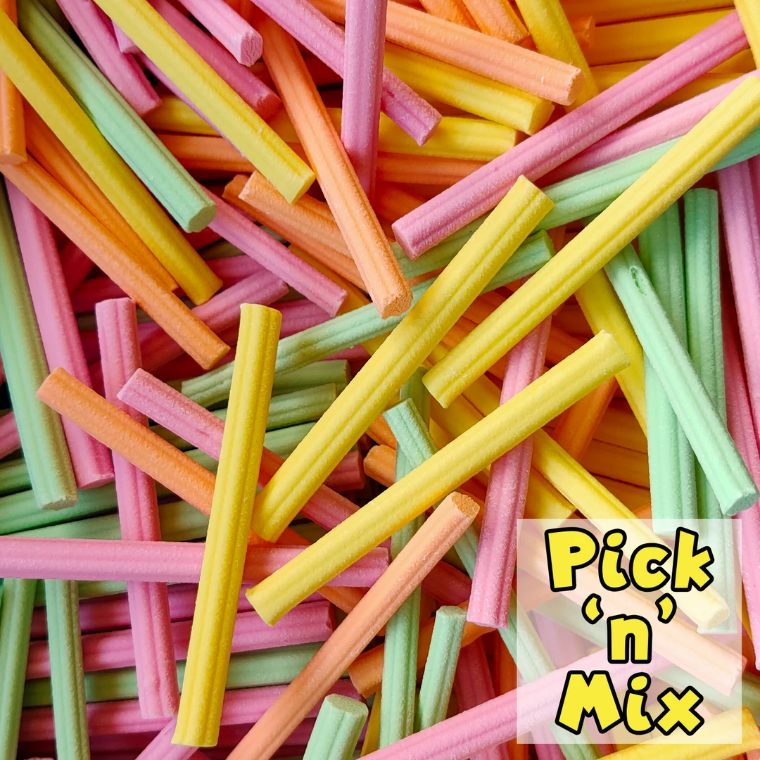 Not Specified Fruit Sticks 100g (Pick N Mix) 3 Not Specified Fruit Sticks 100g (Pick N Mix)