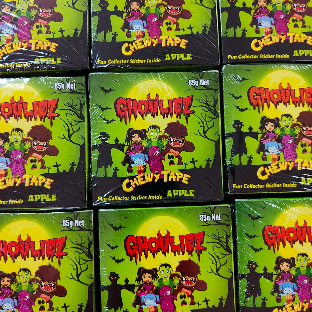 Ghouliez Chewy Tape 85g Halloween 9 Ghouliez Chewy Tape 85g Halloween