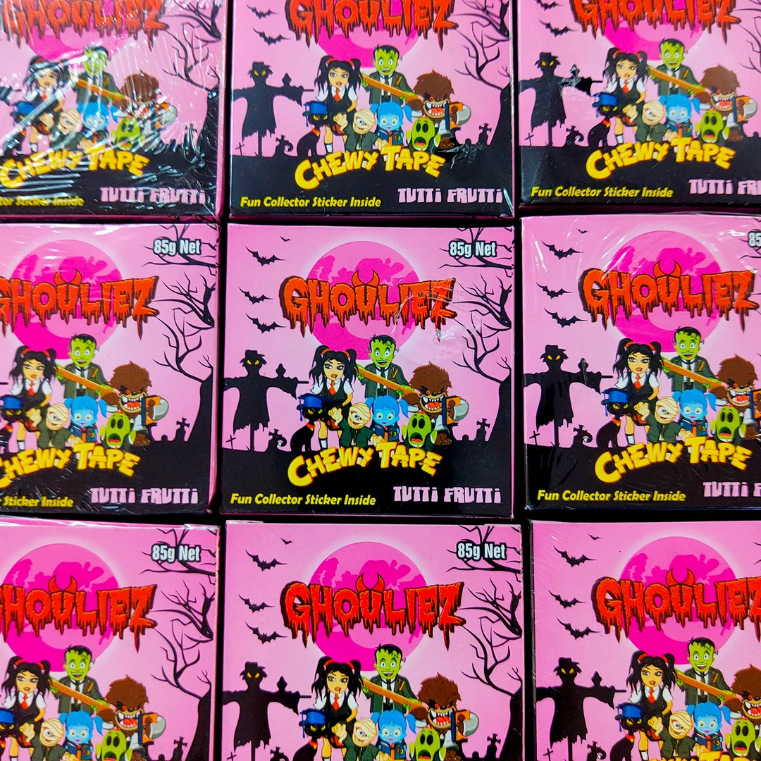 Ghouliez Chewy Tape 85g Halloween 7 Ghouliez Chewy Tape 85g Halloween