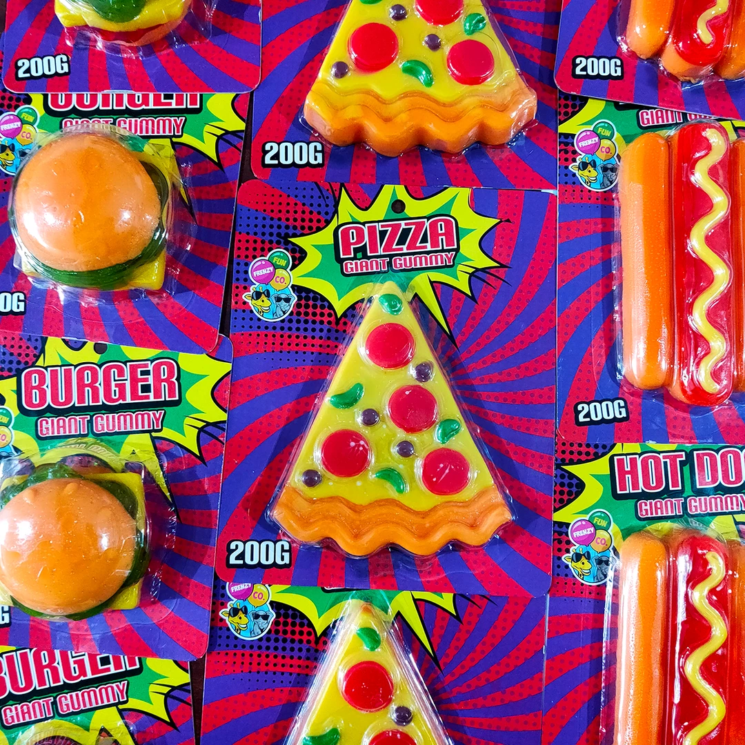 Not Specified Giant Gummy Takeaways 200g American Candy 3 Not Specified Giant Gummy Takeaways 200g American Candy