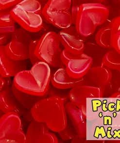 Not Specified Glo Hearts 100g (Pick N Mix)