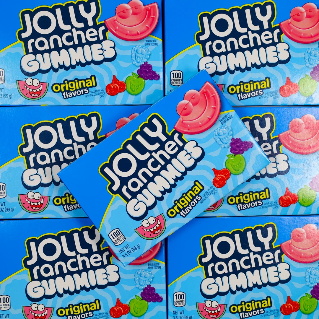 Not Specified American Candy Jolly Rancher Gummies Original Theatre Box 99g 3 Not Specified American Candy Jolly Rancher Gummies Original Theatre Box 99g