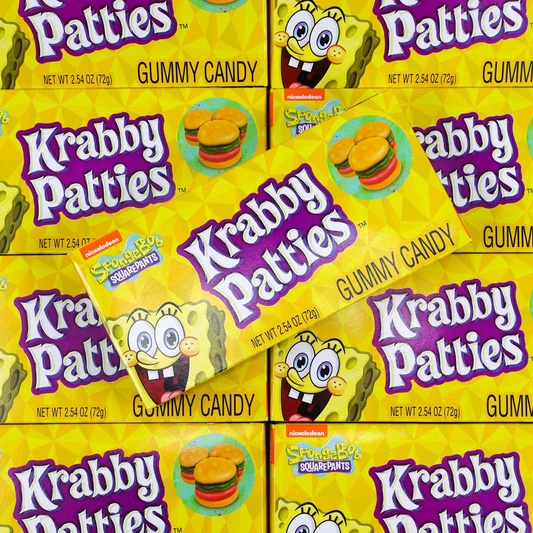 Not Specified Spongebob Krabby Patties 72g 3 Not Specified Spongebob Krabby Patties 72g