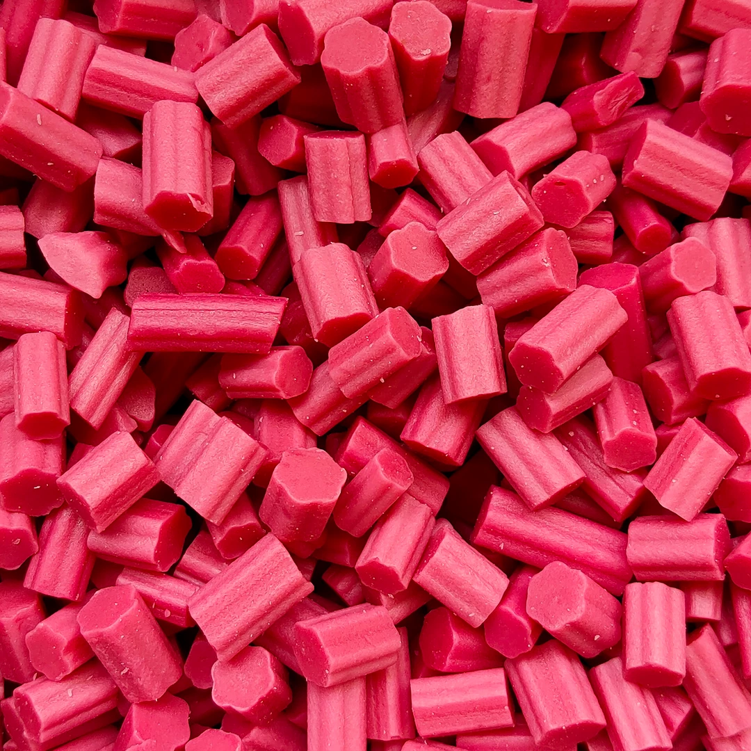 LollyShop Licorice Pieces Raspberry 300g 3 LollyShop Licorice Pieces Raspberry 300g
