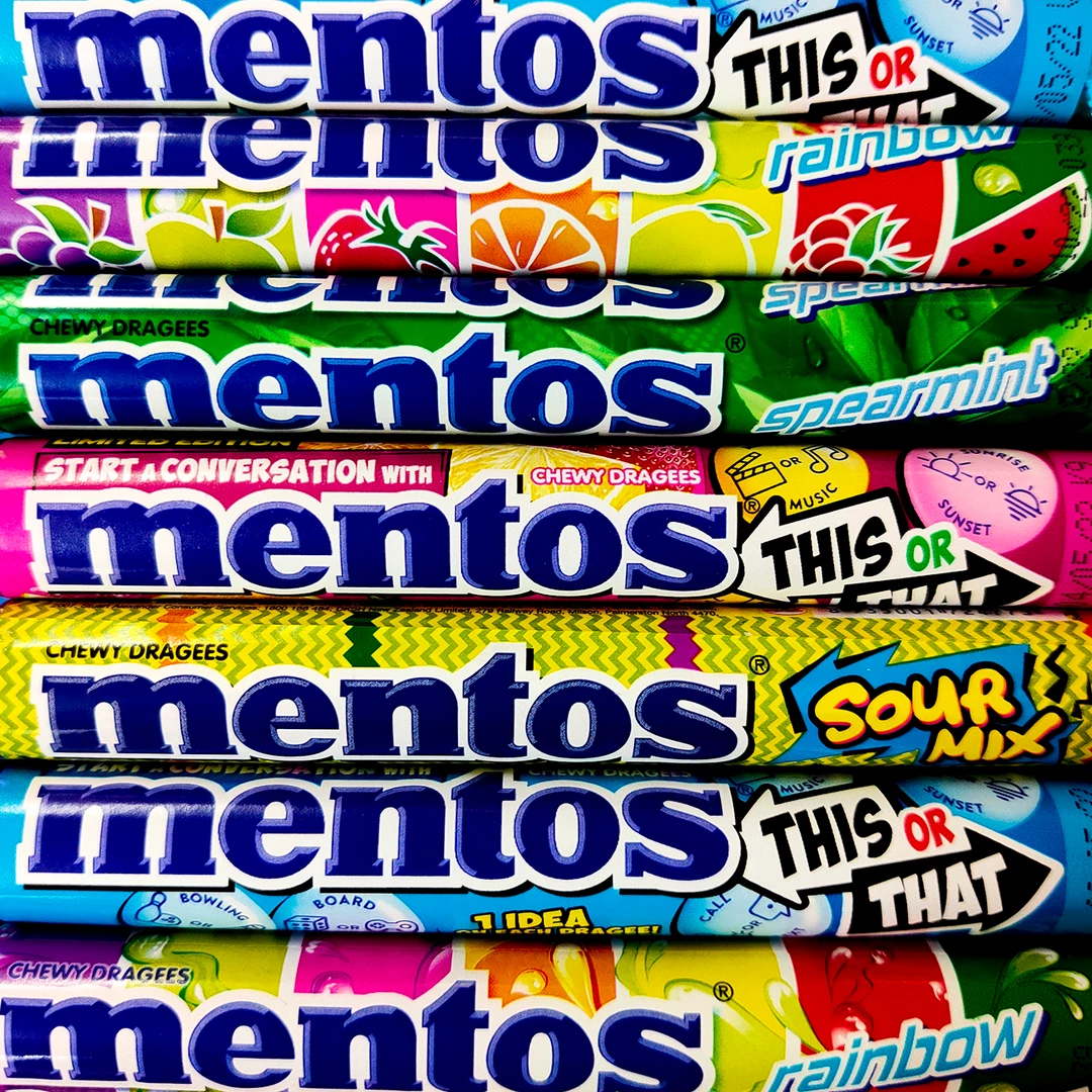 Mentos Novelty 3 Mentos Novelty