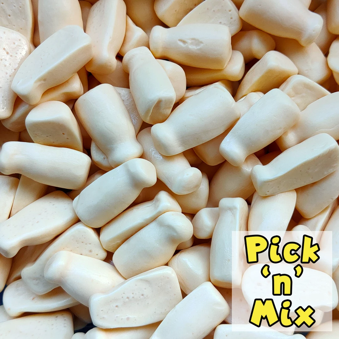 Not Specified Milk Bottles 100g (Pick N Mix) 3 Not Specified Milk Bottles 100g (Pick N Mix)