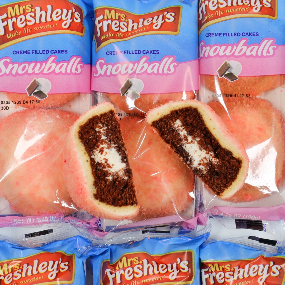 Not Specified Mrs Freshleys Snowballs 120g American Candy 3 Not Specified Mrs Freshleys Snowballs 120g American Candy