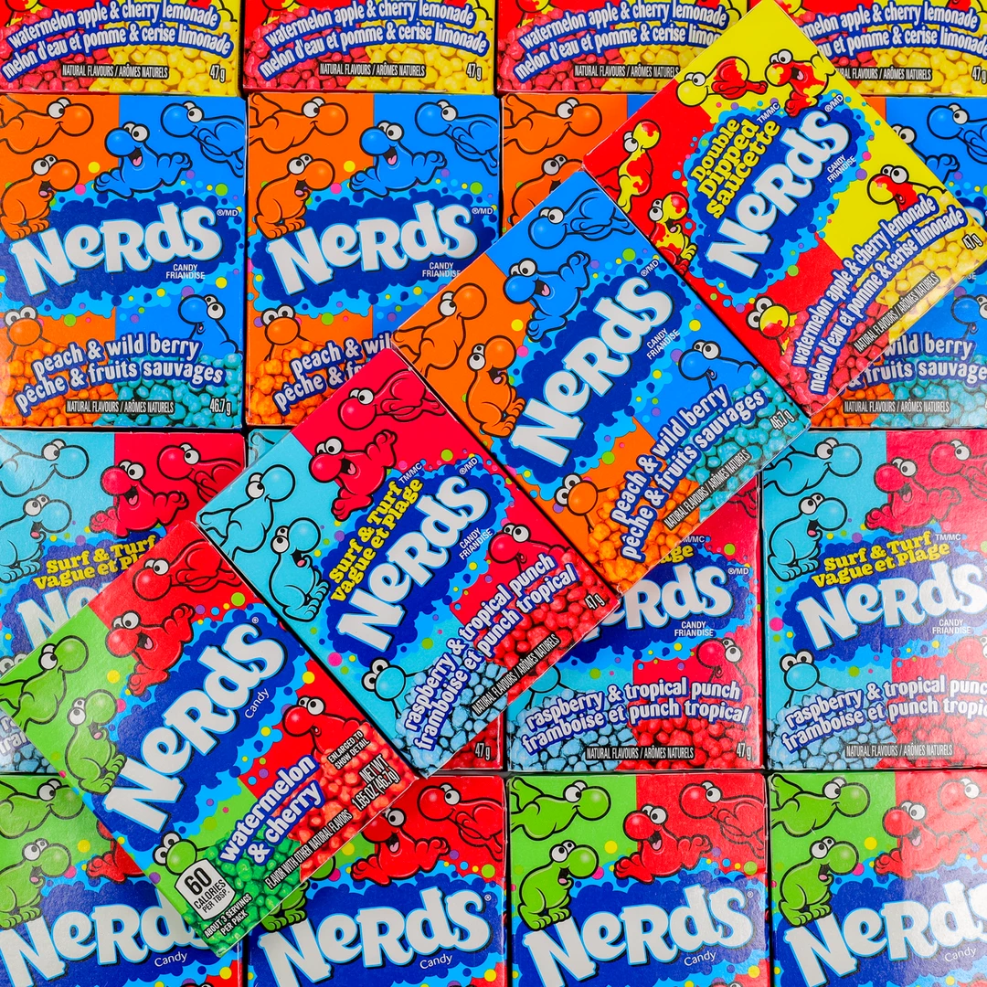 Not Specified American Candy Nerds Double Dipper 47g 3 Not Specified American Candy Nerds Double Dipper 47g