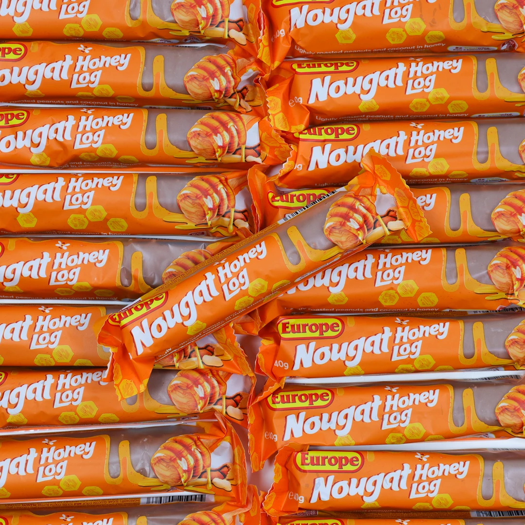 Not Specified Nougat Honey Log 40g 3 Not Specified Nougat Honey Log 40g