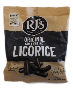 Licorice Soft Black (RJ's) 300g