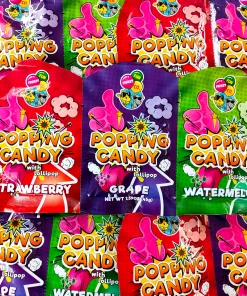Not Specified Popping Candy With Lollipop (pack 3)