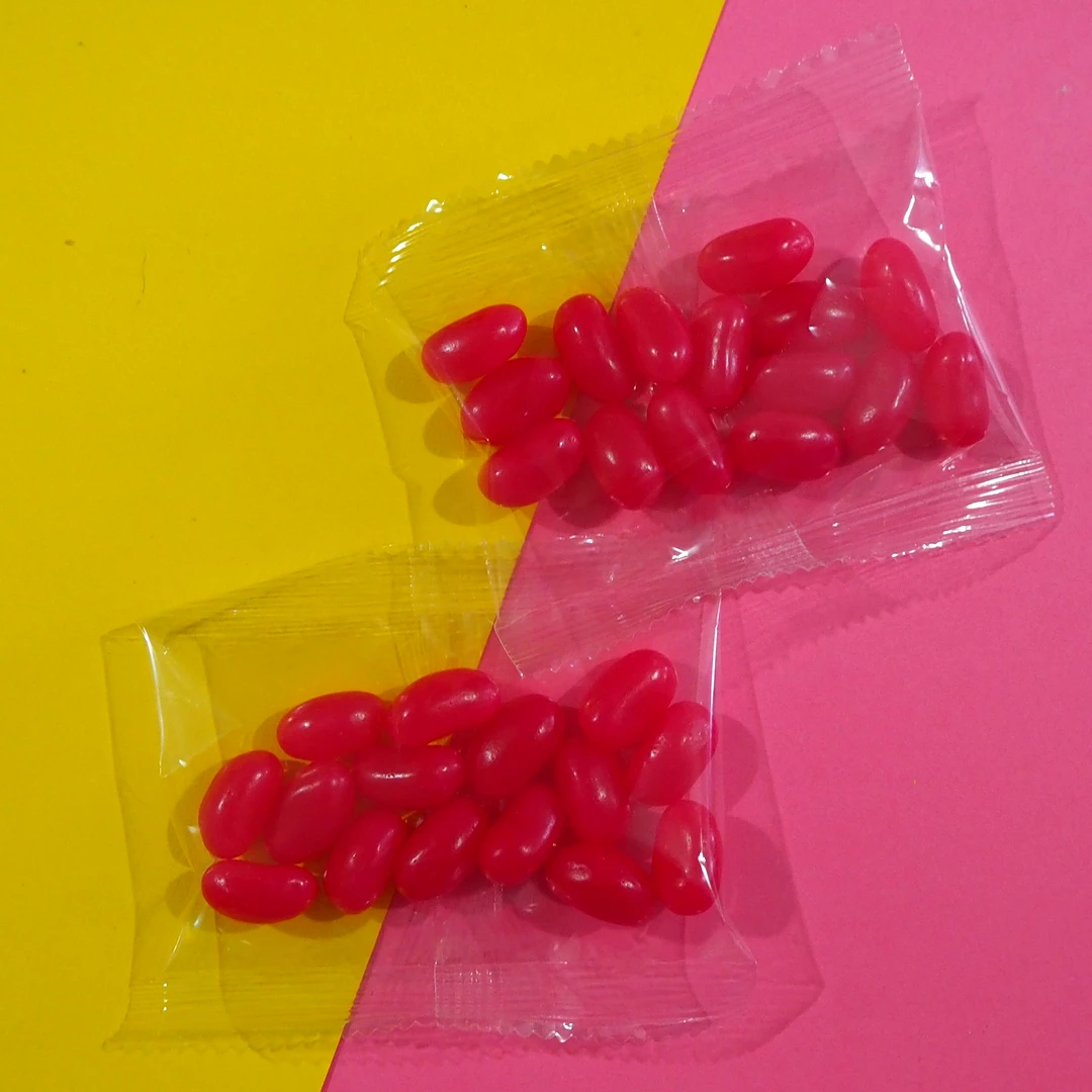 LollyShop Jelly Beans Single Colour (Promo Bags) Approx 15's 10 LollyShop Jelly Beans Single Colour (Promo Bags) Approx 15's