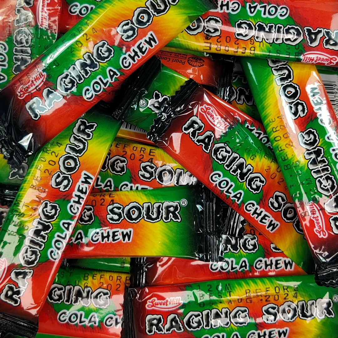 Not Specified Raging Sour Chews 12g Novelty 4 Not Specified Raging Sour Chews 12g Novelty