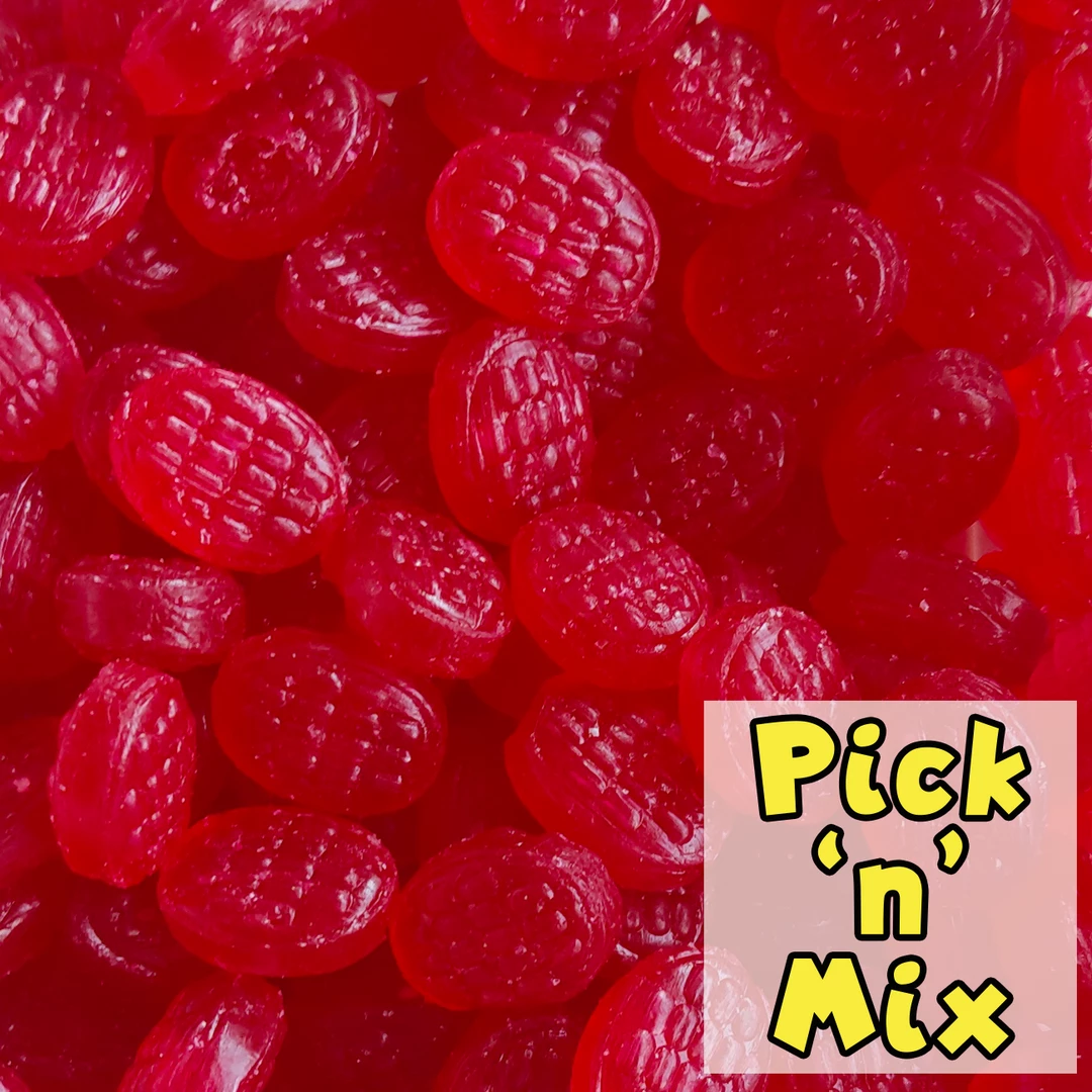 Not Specified Raspberry Drops (Old Fashioned) 100g (Pick N Mix) 3 Not Specified Raspberry Drops (Old Fashioned) 100g (Pick N Mix)