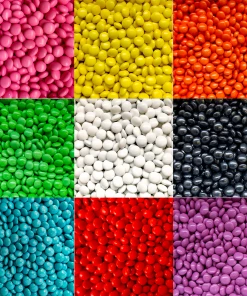 Not Specified Chocolate Buttons (Single Colour) Cake Decorations