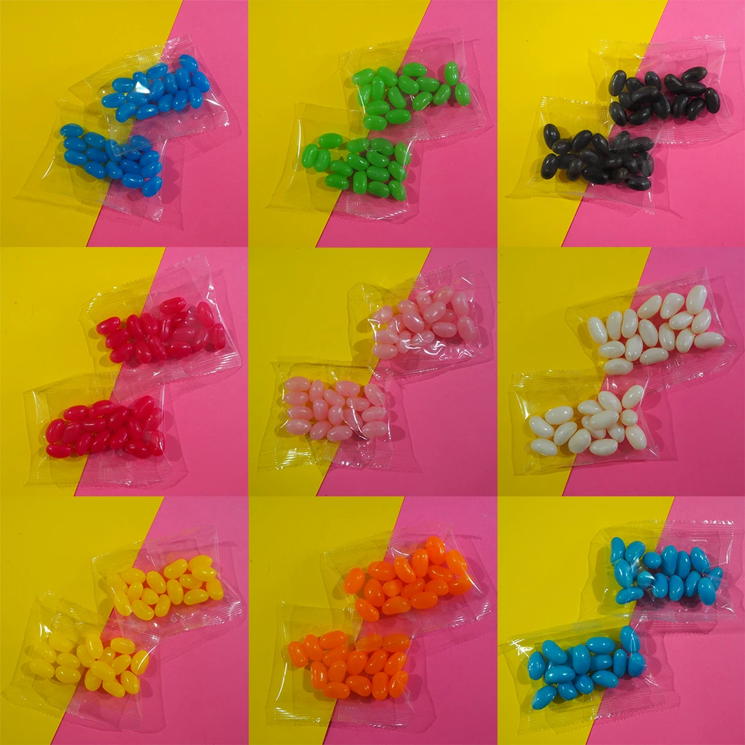 LollyShop Jelly Beans Single Colour (Promo Bags) Approx 15's 3 LollyShop Jelly Beans Single Colour (Promo Bags) Approx 15's