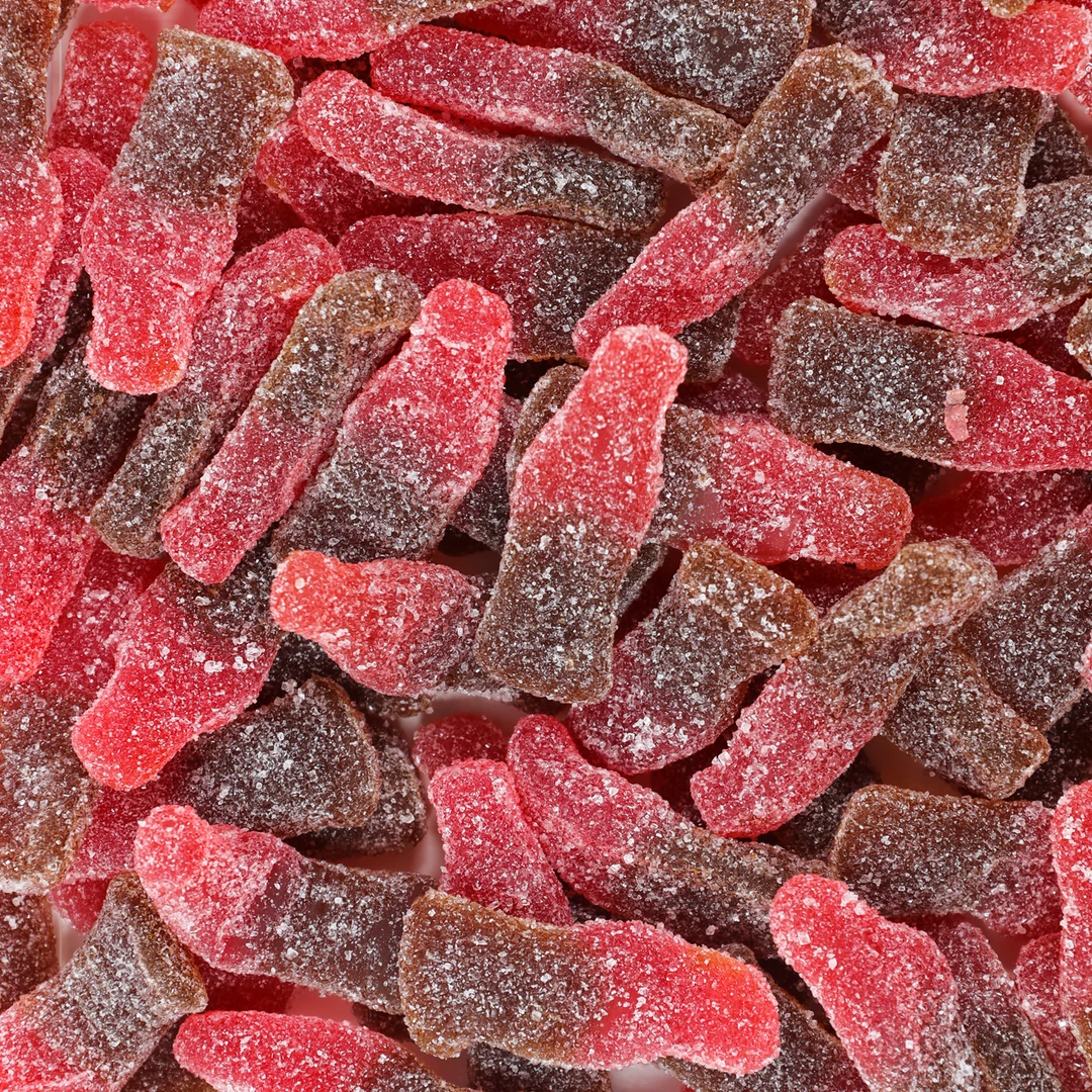 Not Specified Sour Cherry Cola Bottles 400g Brown 3 Not Specified Sour Cherry Cola Bottles 400g Brown