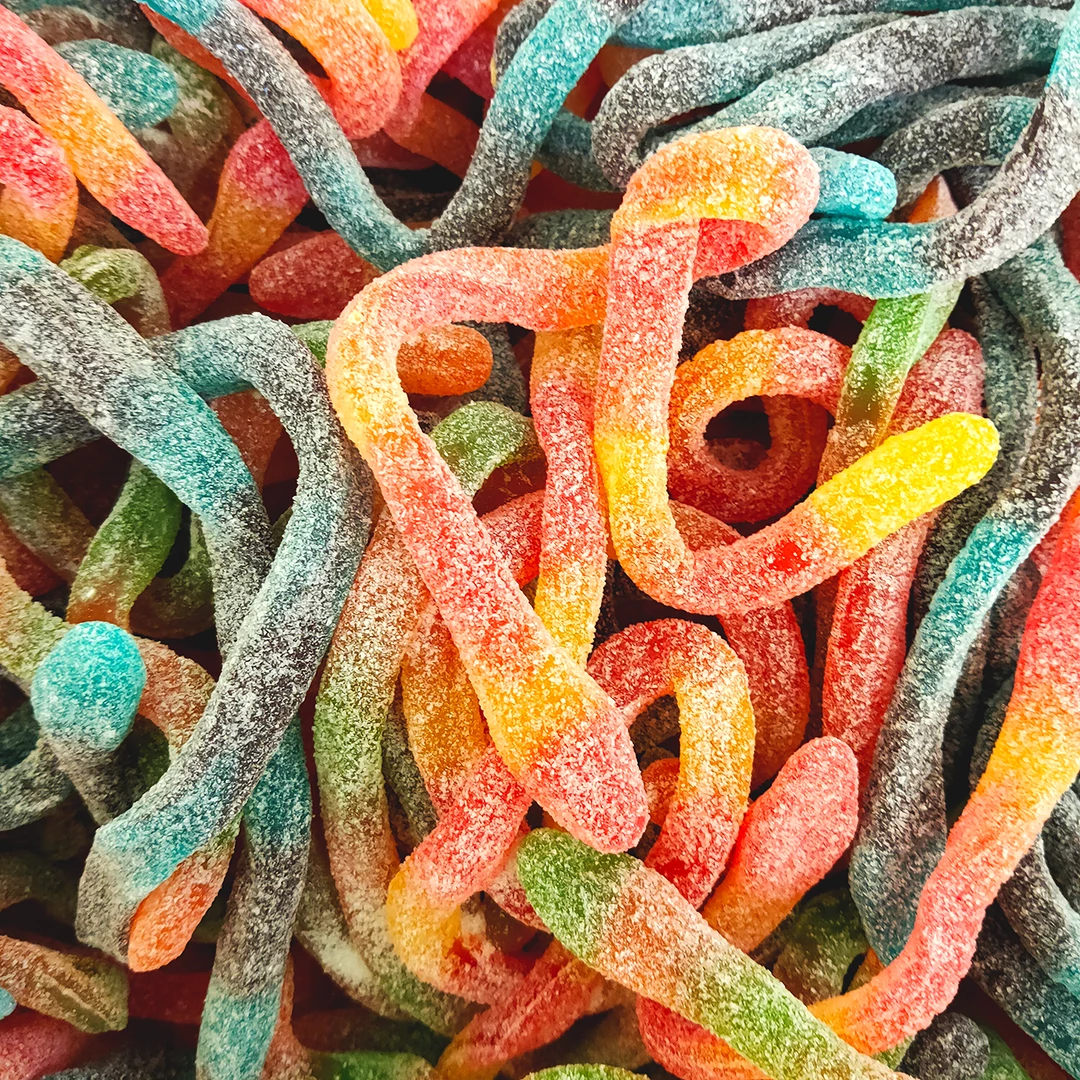 Not Specified Sour Pythons 8's/approx 400g Gummies 3 Not Specified Sour Pythons 8's/approx 400g Gummies