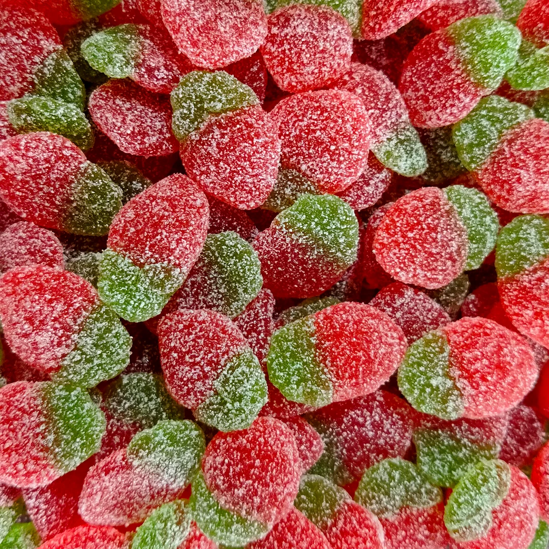 Not Specified Sour Strawberries Sugared 350g 3 Not Specified Sour Strawberries Sugared 350g