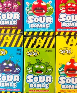 Not Specified Sour Bombs 30g Gluten Free