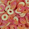 Not Specified Gummies Sour Peach Rings 350g