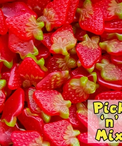 Not Specified Sour Strawberries 100g (Pick N Mix)