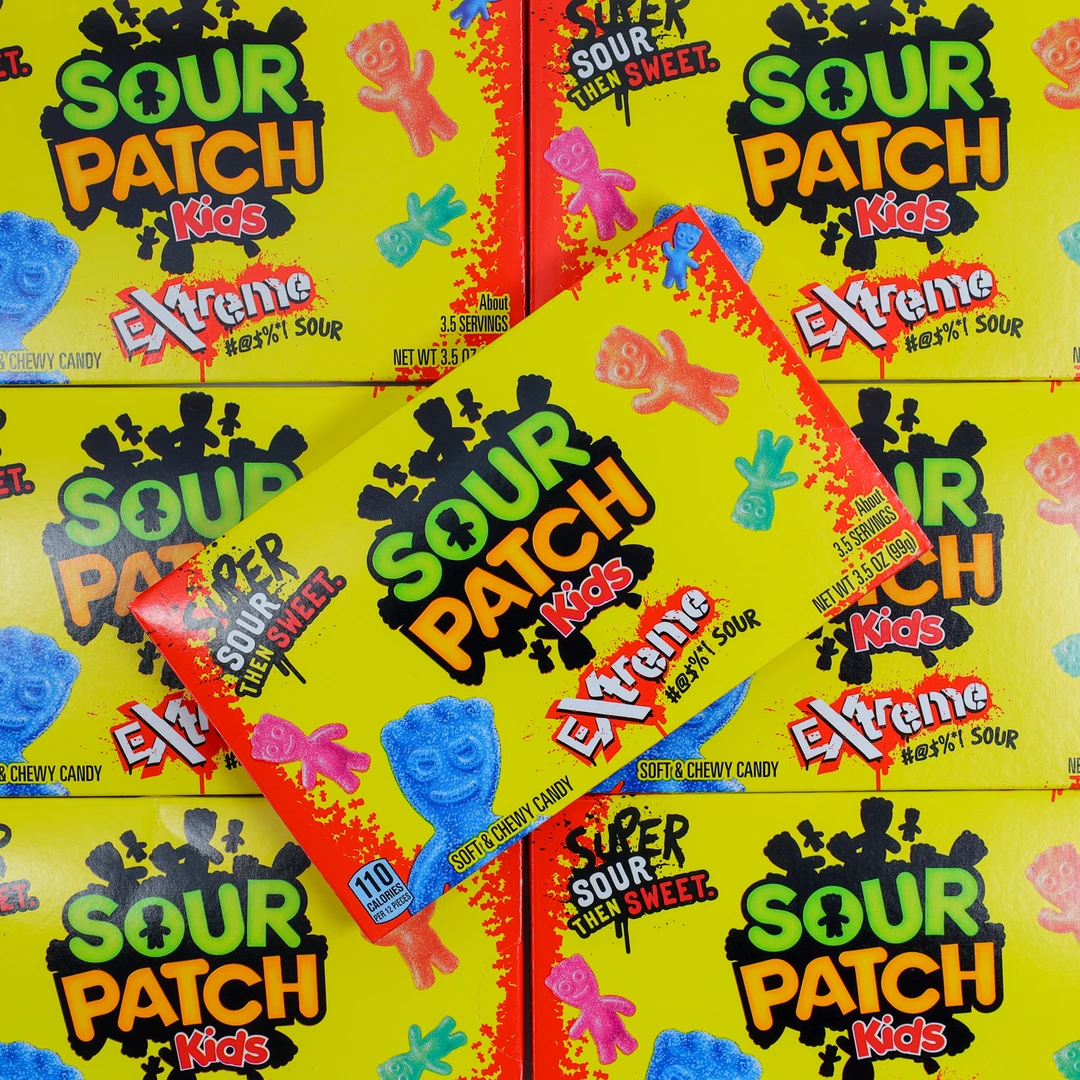 Not Specified American Candy Sour Patch Kids Theatre Box 99g 4 Not Specified American Candy Sour Patch Kids Theatre Box 99g