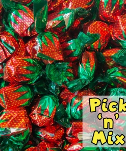 Not Specified Strawberry Candies 100g (Pick N Mix)
