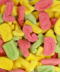 Not Specified Cake Decorations Sugared Letters 250g