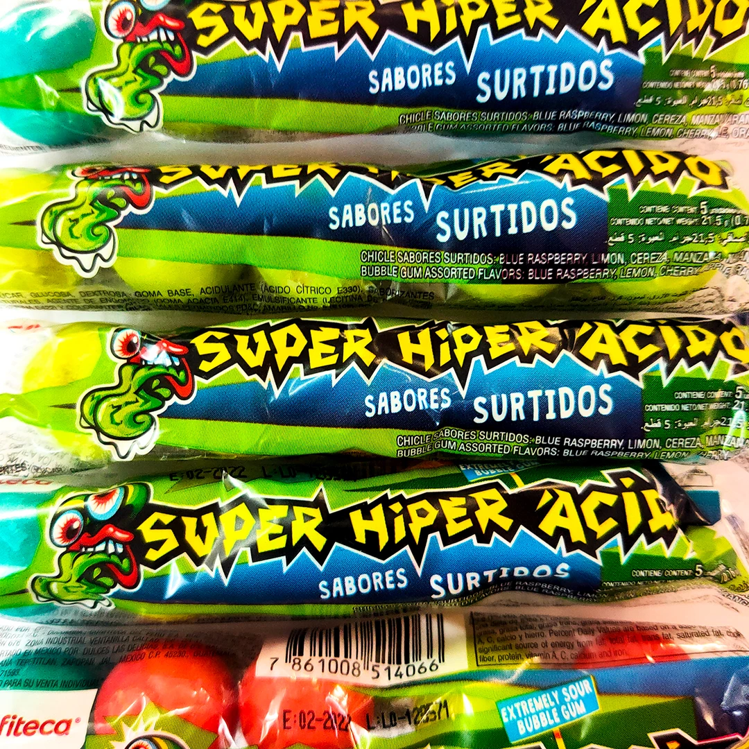 Not Specified Novelty Super Hiper Acido Shock 27.3g 3 Not Specified Novelty Super Hiper Acido Shock 27.3g