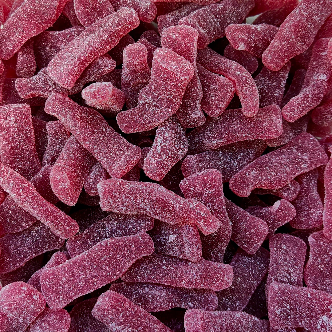 LollyShop Tangy Raspberry Bottles 400g Gummies 3 LollyShop Tangy Raspberry Bottles 400g Gummies