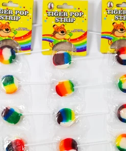 Not Specified Lollipops Tiger Lollipop Strip 10's