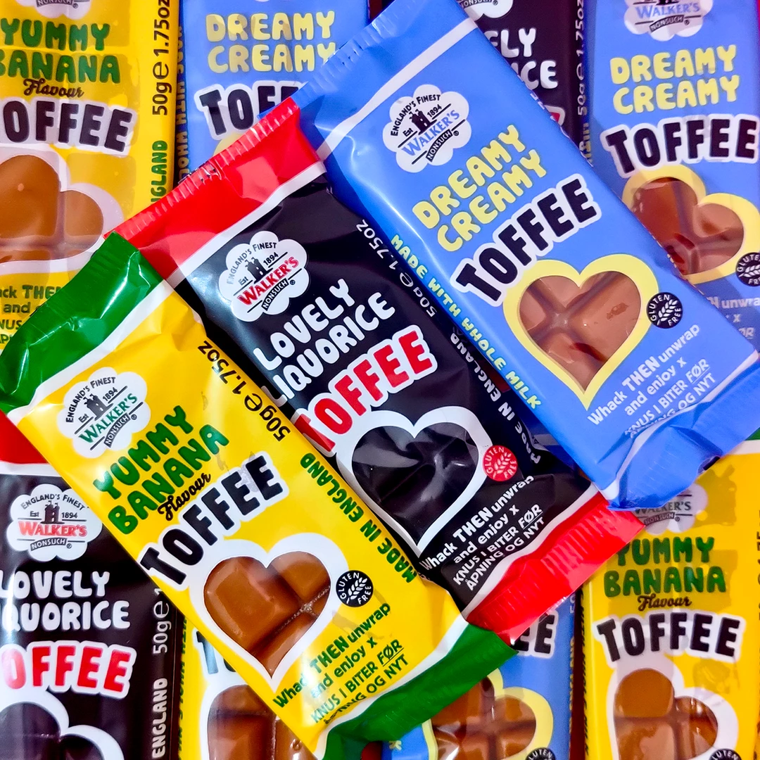 Not Specified Walkers Toffee 50g Christmas 3 Not Specified Walkers Toffee 50g Christmas