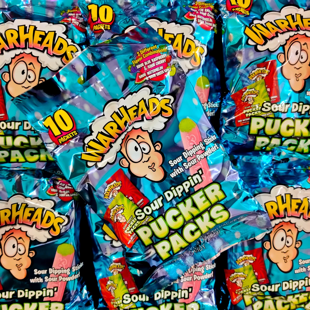Not Specified Warheads Sour Dippin Pucker Packs 3 Not Specified Warheads Sour Dippin Pucker Packs