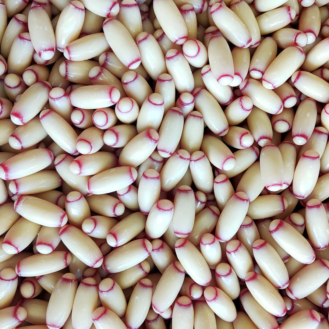 Not Specified White Chocolate Raspberry Bullets 3 Not Specified White Chocolate Raspberry Bullets