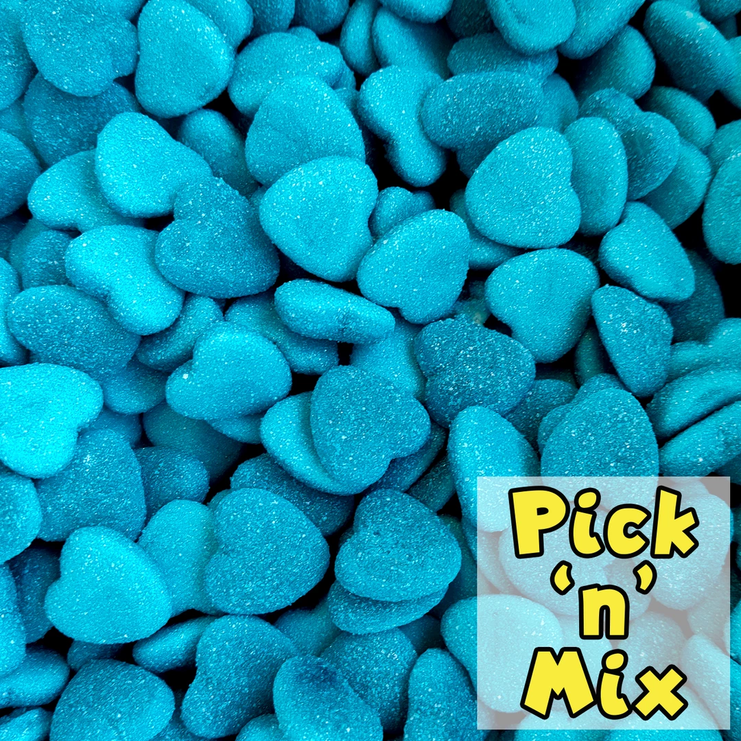Not Specified Blue Raspberry Heart 100g (Pick N Mix) 3 Not Specified Blue Raspberry Heart 100g (Pick N Mix)