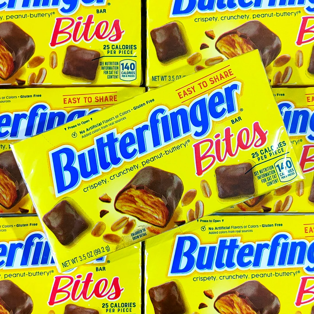 Not Specified American Candy Butterfinger Bar - Bites 79.3g 3 Not Specified American Candy Butterfinger Bar - Bites 79.3g